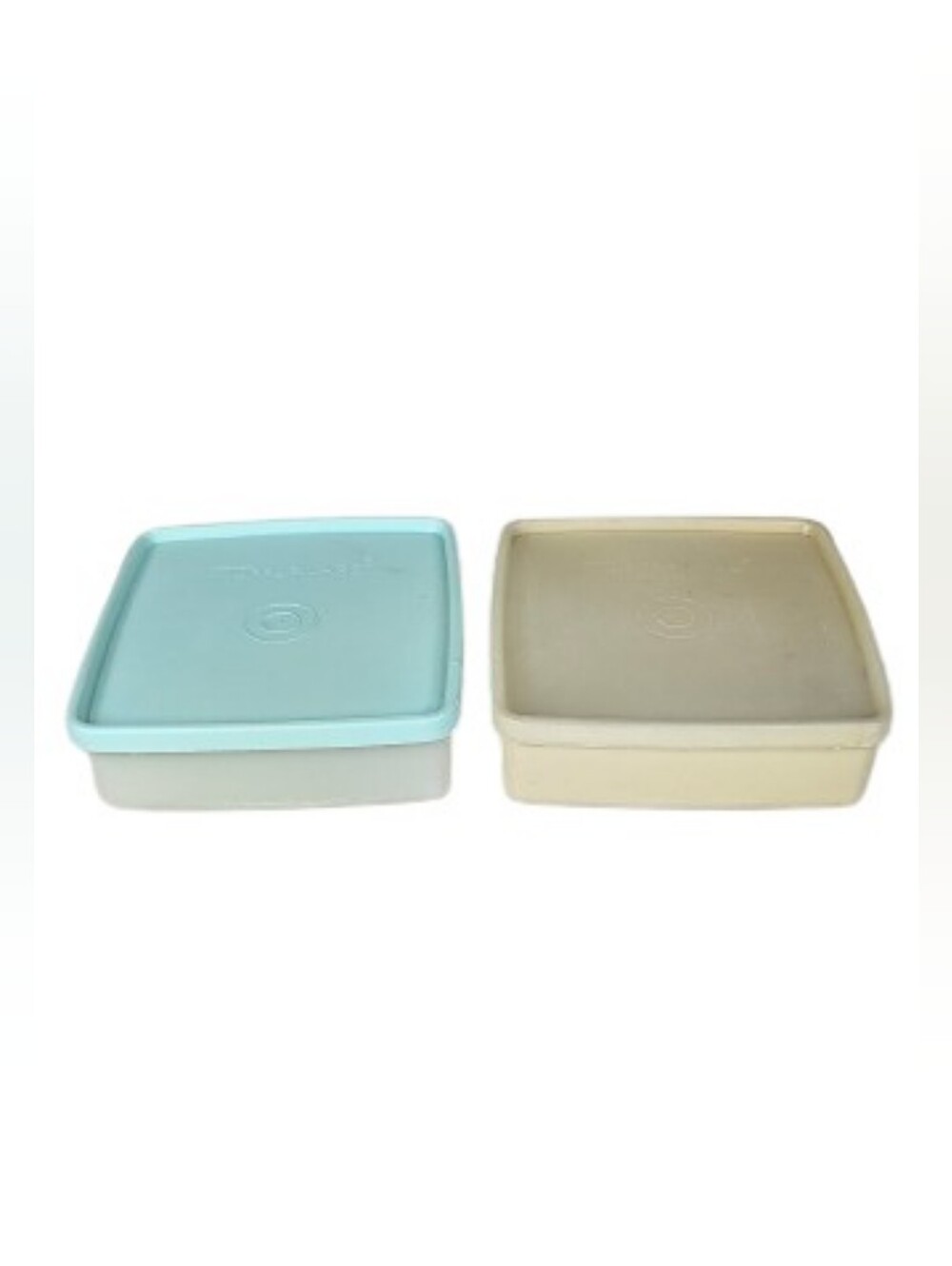 Tupperware 2 #670-37 Square A-Way Sandwich Keepers